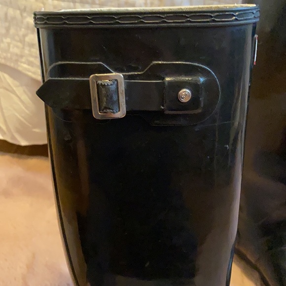 Women’s tall black hunter boots - Picture 5 of 7